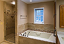bathroom remodeling by James Allen Contracting- tile work, soaking tub