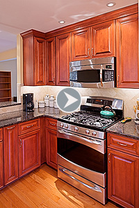 Kitchen remodeling project in Reston, Virginia by Jim Allen Contracting